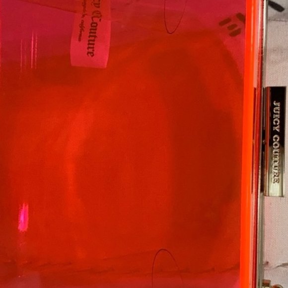 NeOn lucite acrylic minaudiere JUICY couture - Picture 7 of 11
